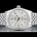 Rolex Datejust 36 Argento Jubilee Silver Lining Dial 16014